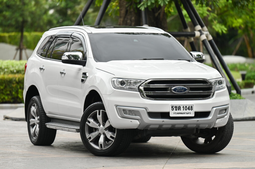 111,886 km Ford Everest 2.2 Titanium Plus รุ่นTop ปี17 หลังคากระจก เจ้าของลำดับเดียว ไม่มีอุบัติเหตุ