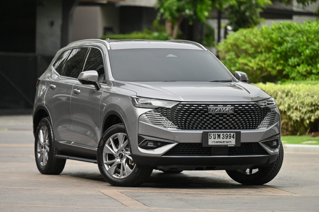 12,806 km GWM Haval H6 PHEV Plug-in Hybrid วิ่งไฟฟ้า 201 km เสียบปลั๊กชาร์จไฟ ไม่มีอุบัติเหตุ