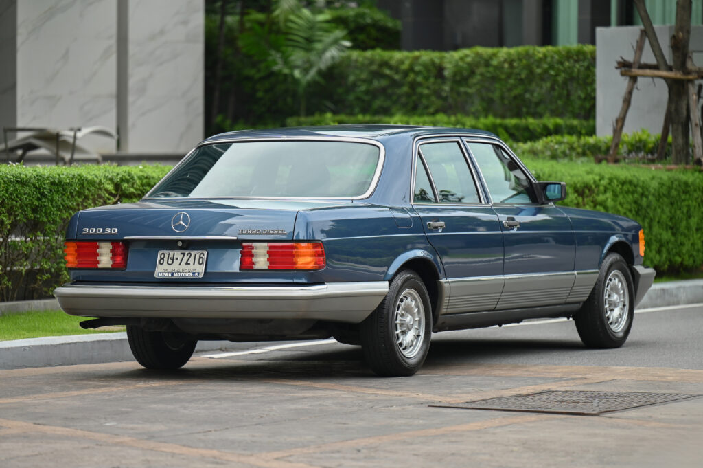 20,000 MILES MERCEDES BENZ W126 300 SD TURBO DIESEL 1984 US SPEC