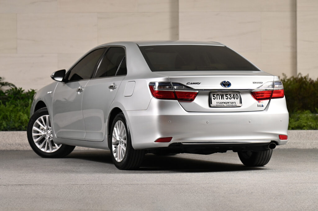 38,533 km Toyota Camry 2.5 Hybrid Minorchange ACV50 วิ่งน้อย ประวัติศูนย์ ไม่มีอุบัติเหตุ น็อตเดิม