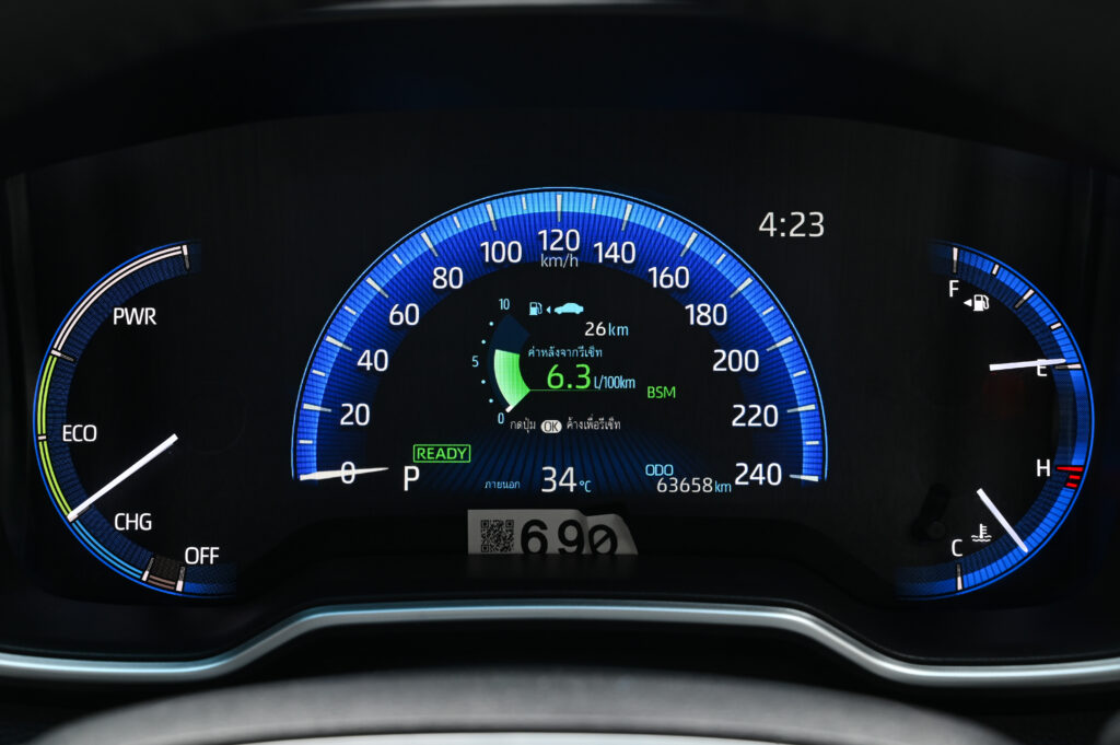 63,658 km Corolla ALTIS Hybrid High TNGA รุ่น Top สุด เจ้าของลำดับเดียว ประวัติศูนย์ ไม่มีอุบัติเหตุ