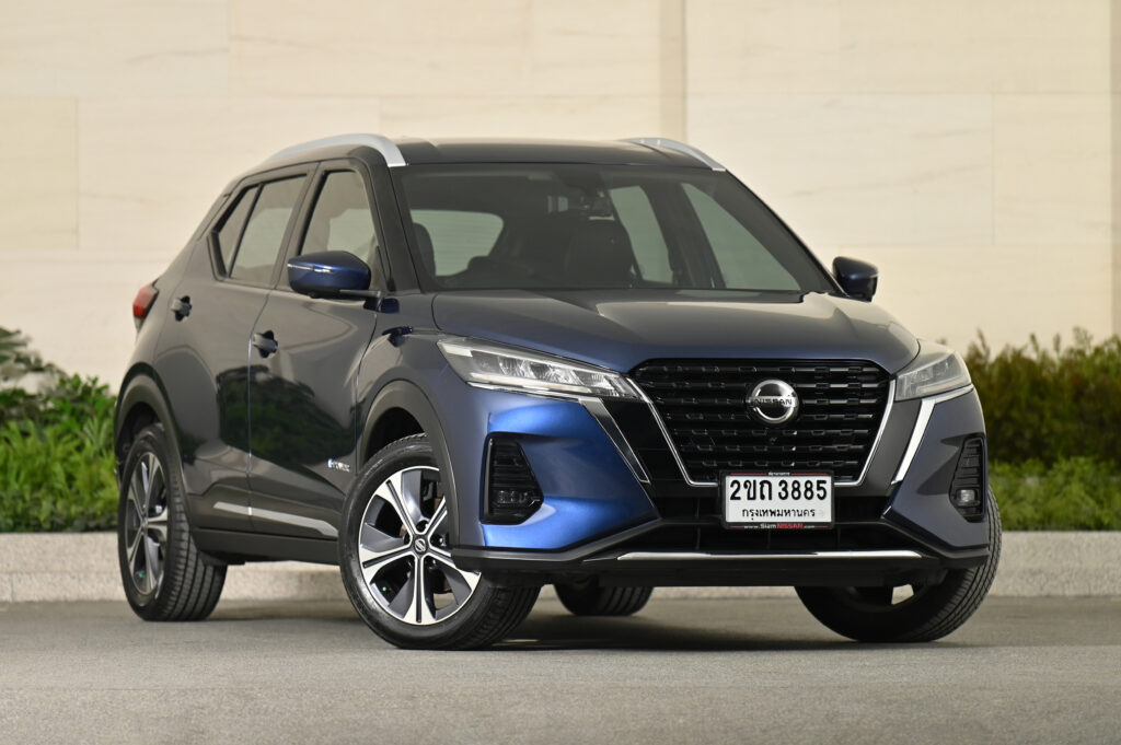 61,525 km Nissan Kicks e-POWER รุ่น Top VL มือเดียวสภาพดีเยี่ยม ไม่มีอุบัติเหตุ Service ศูนย์นิสสัน