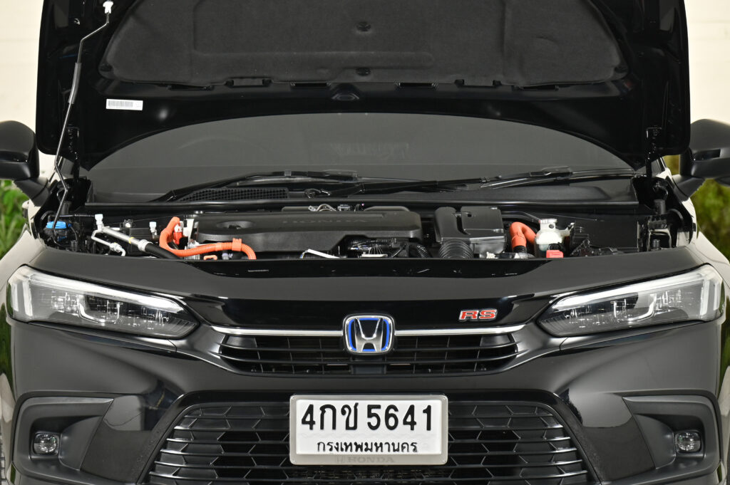 45,650 km Honda Civic FE e:HEV RS 2.0 Hybrid รุ่น Top รถบ้านมือเดียวสภาพดีเยี่ยมไม่มีอุบัติเหตุครับ
