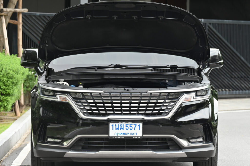 KIA CARNIVAL ดีเซล 2.2 EX 8AT ปี 2022 โลโก้ใหม่ 11 ที่นั่ง มีประวัติศูนย์ ขับดีมาก ไม่มีอุบัติเหตุ