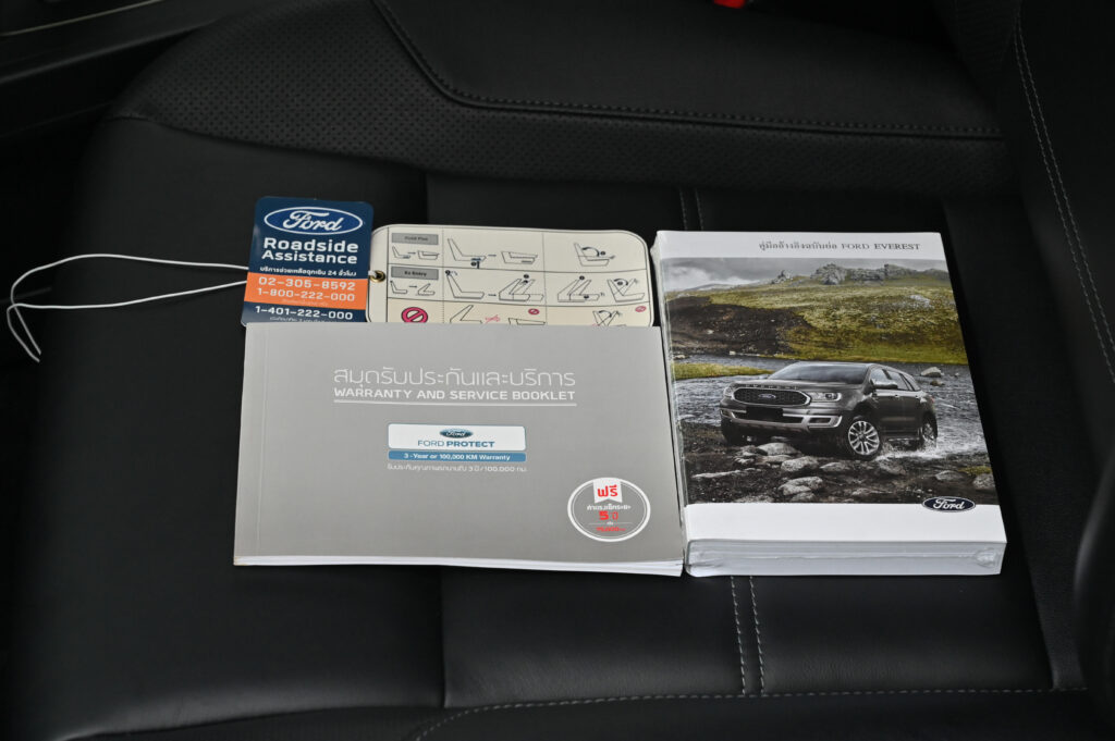 7,666 km Ford Everest 2.0 Bi-Turbo Titanium+ 4×4 Minorchange รถบ้านซื้อเงินสด ออกรถวันที่ 31/05/23
