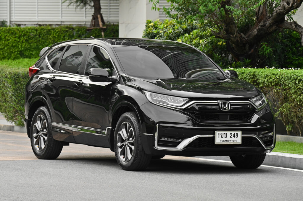 45,289 km CR-V ดีเซล 1.6 DT-EL 4WD 7 ที่นั่ง รุ่น TOP สุด Minor Change หลังคา Panoramic รถบ้านสภาพดี