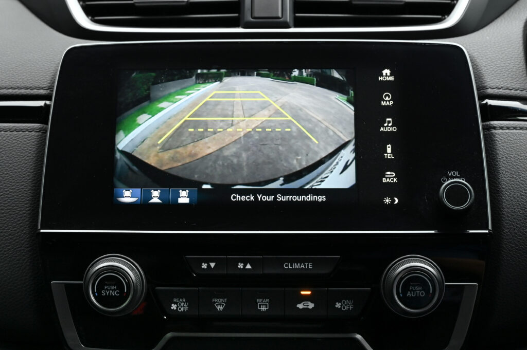 45,289 km CR-V ดีเซล 1.6 DT-EL 4WD 7 ที่นั่ง รุ่น TOP สุด Minor Change หลังคา Panoramic รถบ้านสภาพดี