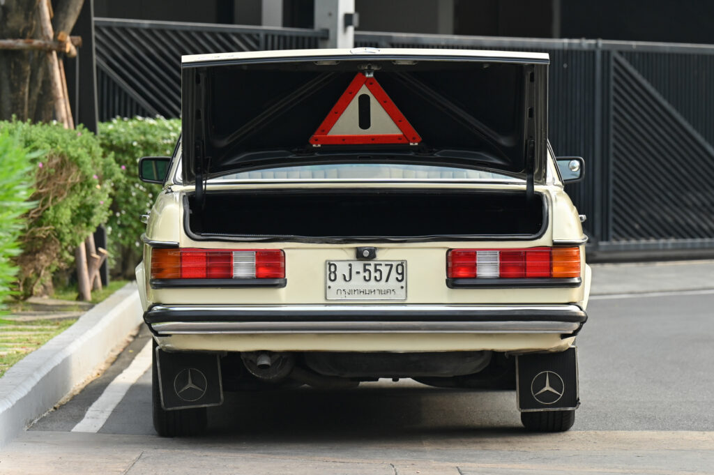 เหมือนถูกคําสั่งให้ประหาร ดุจยืนฟังศาลอ่านคําพิพากษา ขาย BENZ W123 200 MT 1983 ของนักร้องชื่อดังครับ