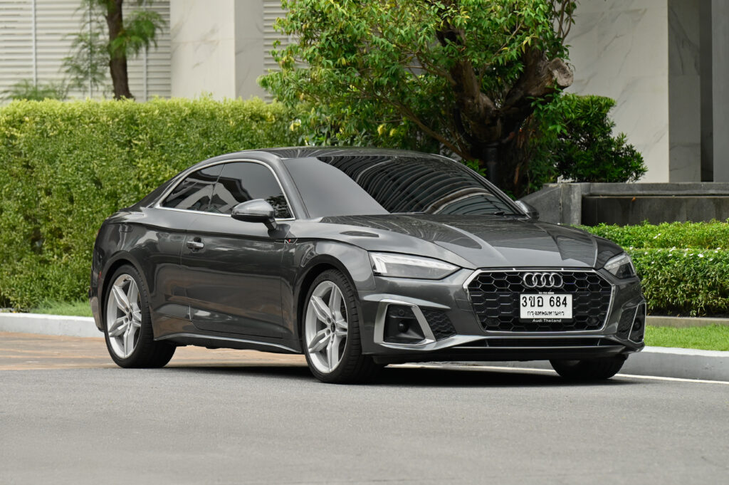 50,000 km AUDI A5 Coupe 40 TFSI S-Line Minorchange รถบ้านมือเดียว Warranty ยังเหลือถึง 12/2027 ครับ
