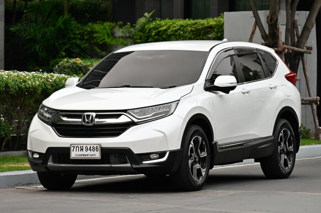 83,036 km Honda CR-V 2.4 EL 4WD GEN5 7 ที่นั่ง รุ่นท็อปสุด รถบ้านลำดับเดียวซื้อเงินสด สภาพดีเยี่ยม