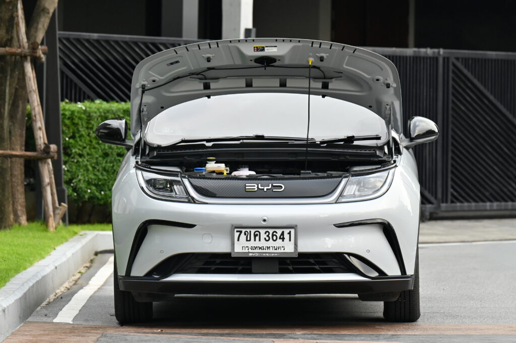 11,214 km BYD Dolphin MY2025 แบต 50.25 kWh วิ่งไกล 435 km รถใหม่มากใช้งานน้อย มือเดียวซื้อเงินสด